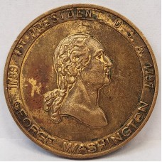 UNITED STATES OF AMERICA 1787/1797 . DOUBLE DATE TOKEN . ERROR